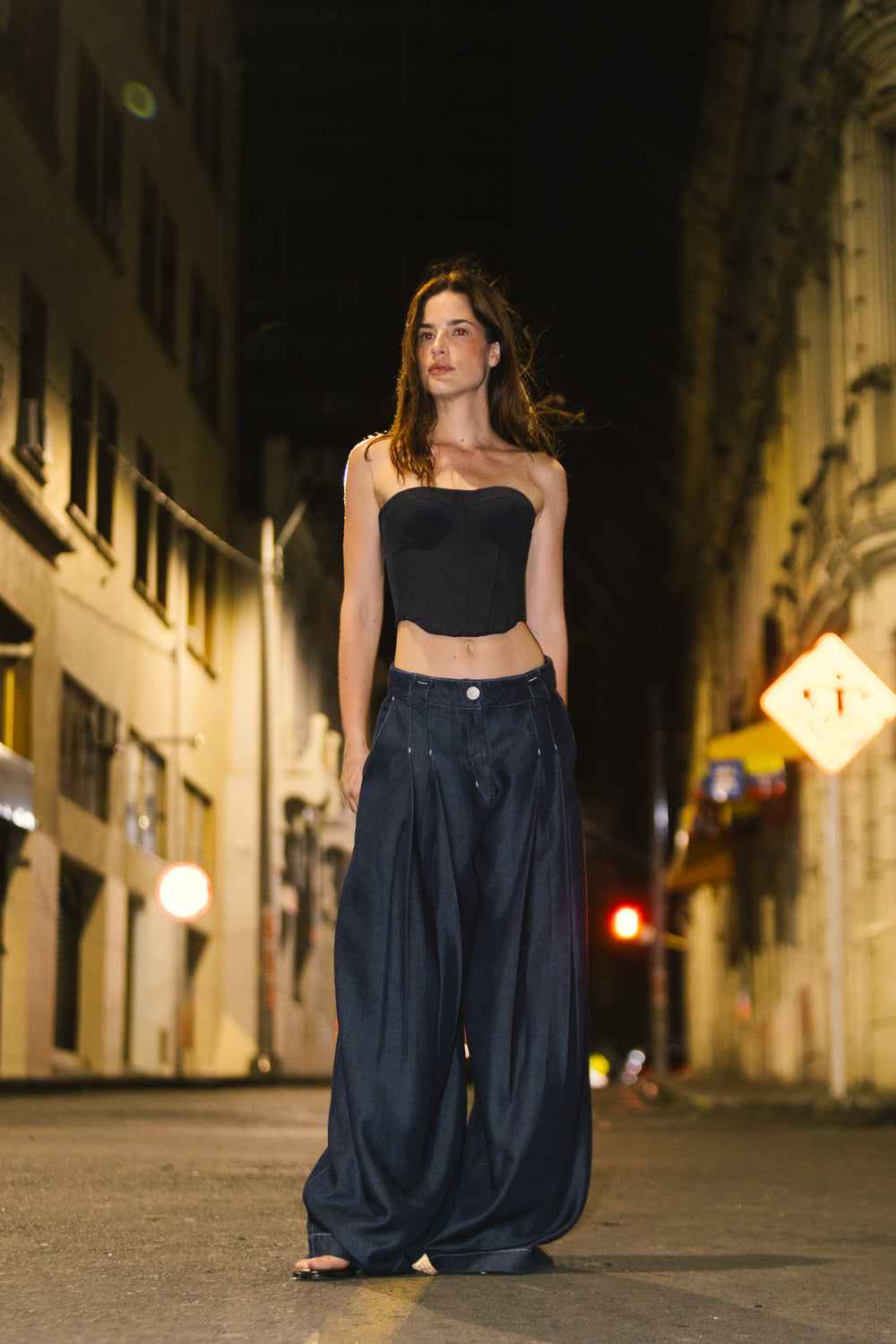 'ESPLENDOR PANTS' - DENIM