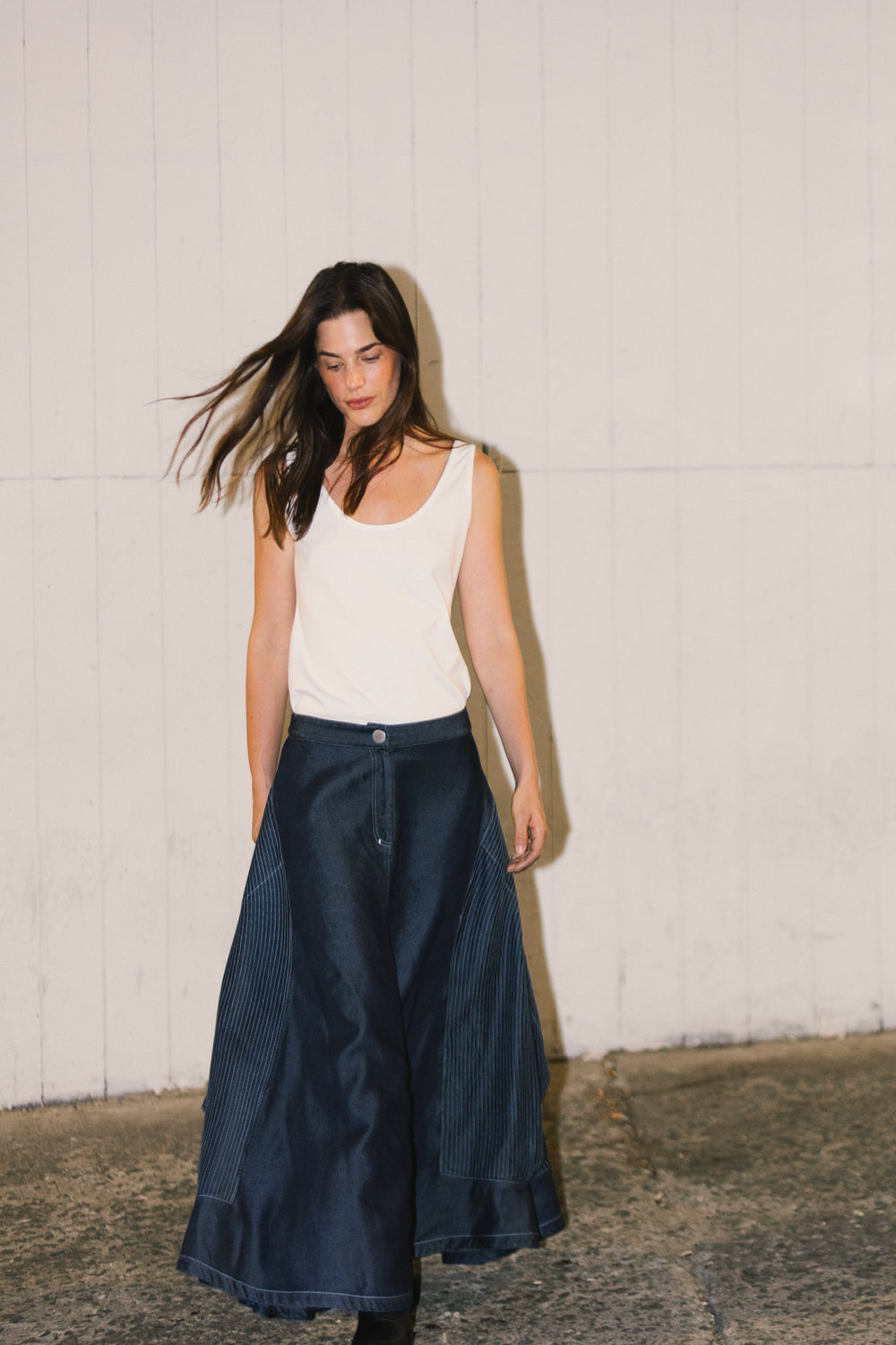 'CALMA' MIDI SKIRT