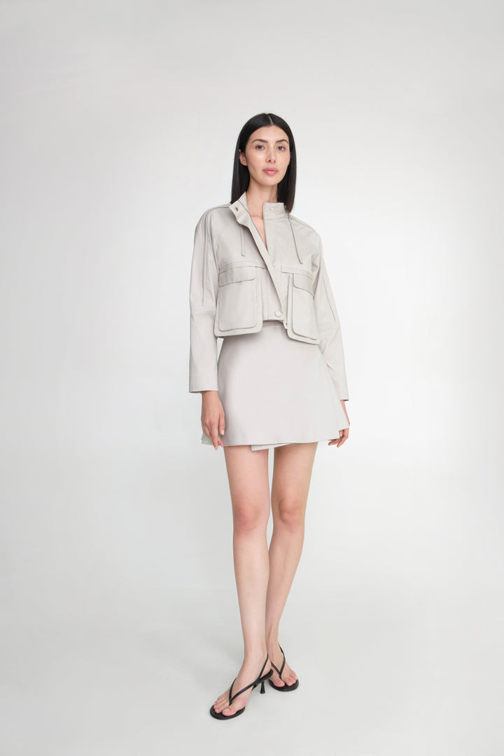 'PLIEGUE' MINI SKIRT