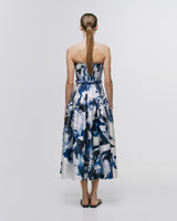 'CAMELIA' MIDI DRESS WITH BELT