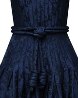 'CAMELIA' MIDI DRESS WITH BELT