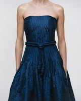 'CAMELIA' MIDI DRESS WITH BELT