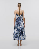 'TRAZOS' MIDI DRESS