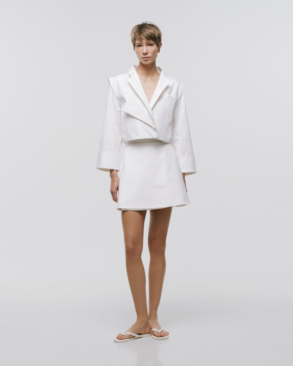 'PLIEGUE' MINI SKIRT