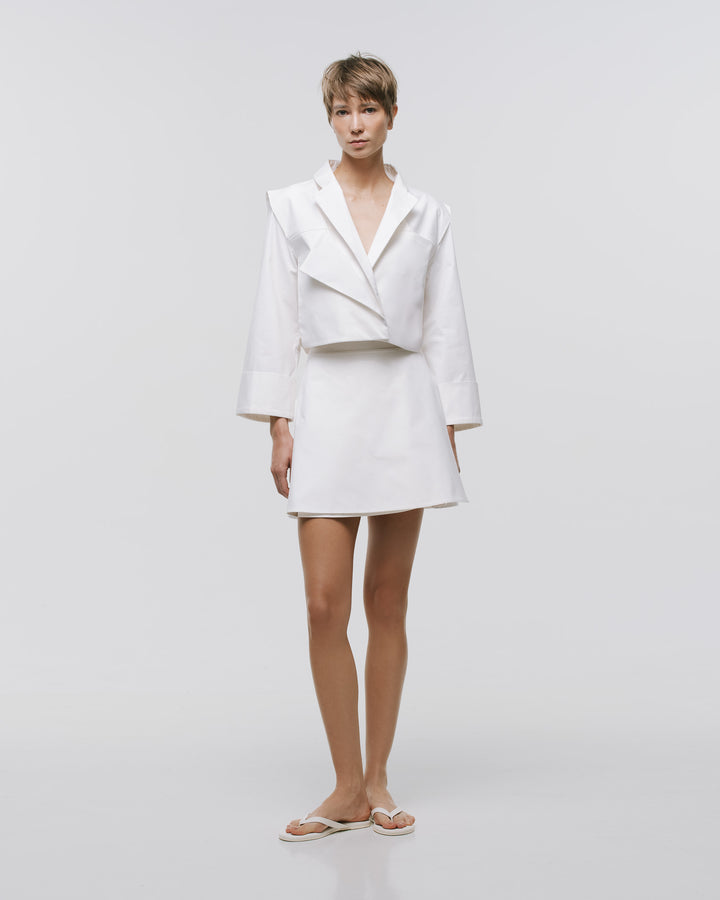 'PLIEGUE' MINI SKIRT
