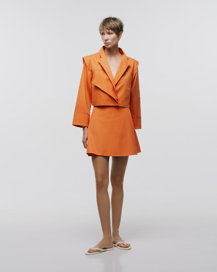 'PLIEGUE' MINI SKIRT