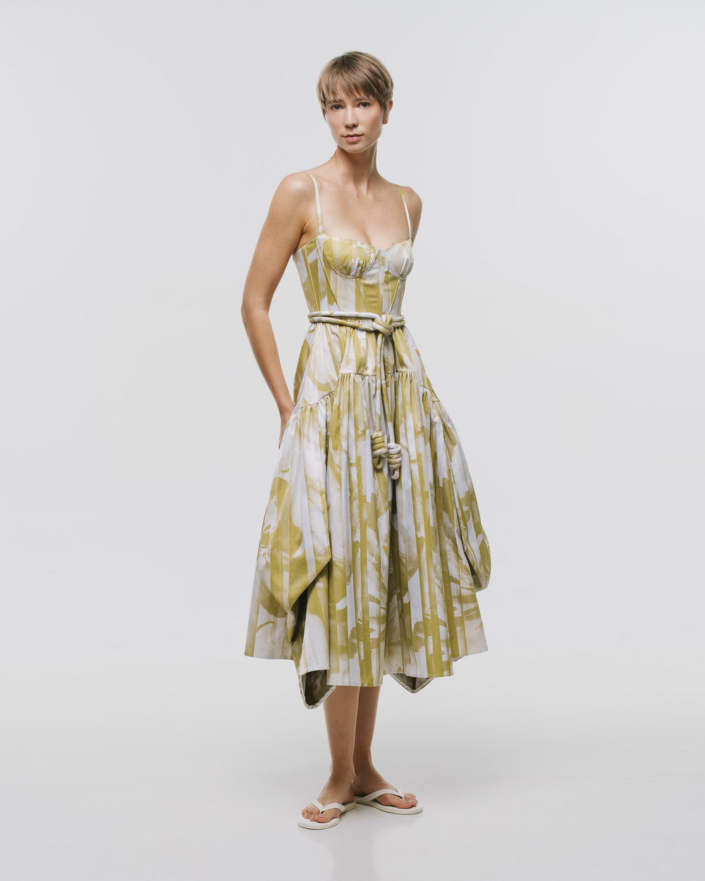 'MONTAÑA II' MIDI DRESS