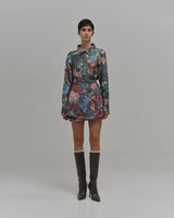 "PLIEGUE" MINI SKIRT