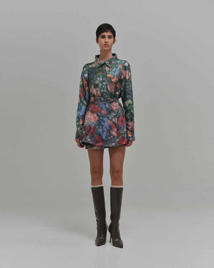 "PLIEGUE" MINI SKIRT