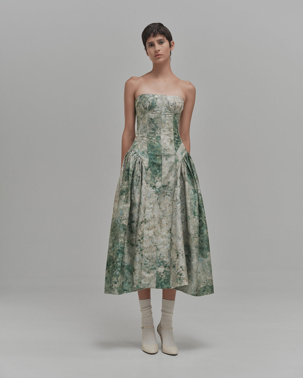 "BEGONIA" MIDI DRESS