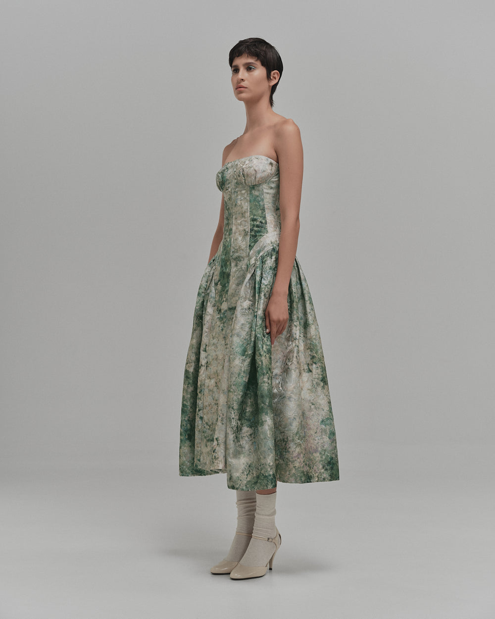 "BEGONIA" MIDI DRESS