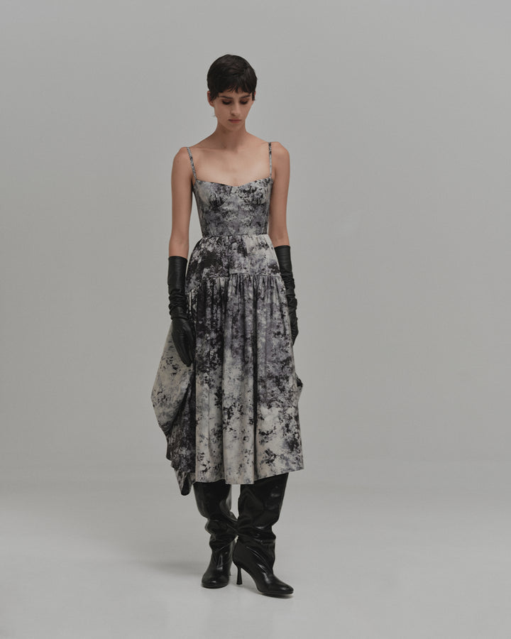 "MONTAÑA" MIDI DRESS