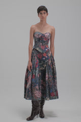 "BEGONIA" MIDI SKIRT