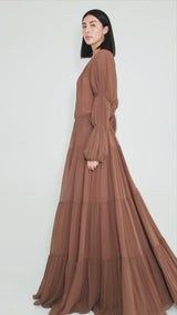 'ETÉREA' MAXI SKIRT